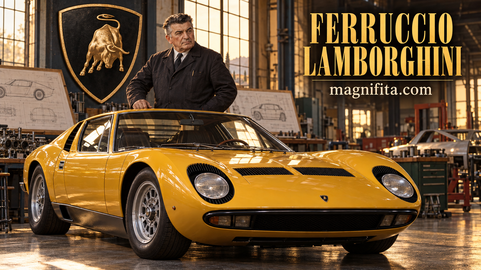 Ferruccio Lamborghini, dai trattori alle automobili sportive